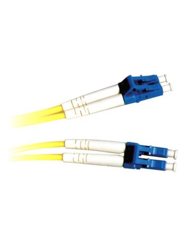 Lanview LVO231407 fibre optic cable 2 m 2x LC OS2 Yellow