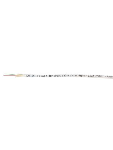 Lanview LVO232548-100 fibre optic cable 100 m FTTH OS2 White