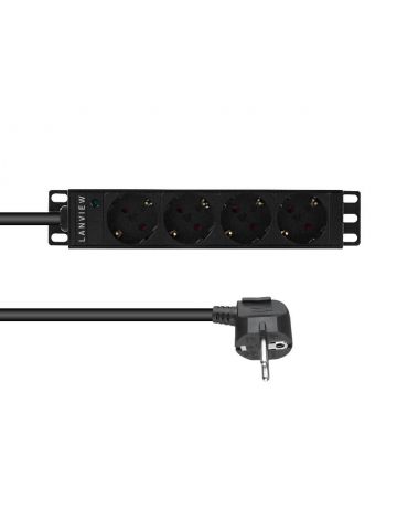 Lanview 10?? 4-way Schuko outlets