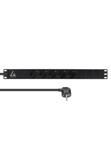 Lanview 19'' rack mount power strip,