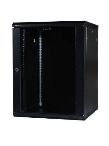 Lanview LVR242065 rack cabinet 27U Wall mounted rack Black