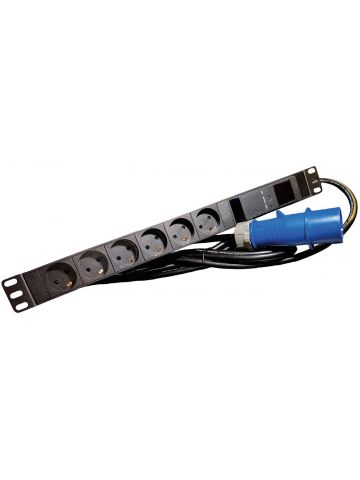 Lanview LVR261876D power distribution unit (PDU) 6 AC outlet(s) 1U Black