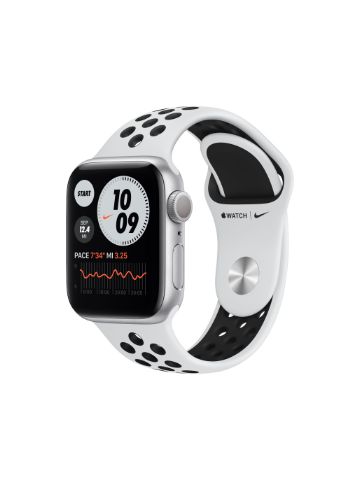 Apple Watch Series 6 Nike OLED 40 mm Silver GPS (satellite)