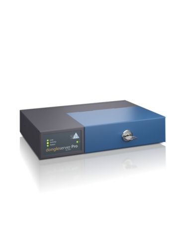 SEH dongleserver Pro® print server Ethernet LAN Black, Blue