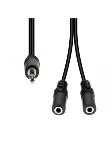 ProXtend 3-Pin to 2x 2-Pin Cable M-F