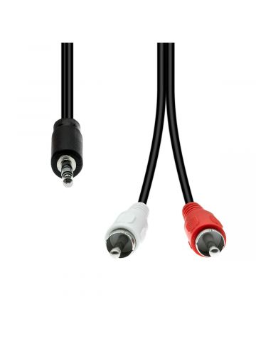 ProXtend 3-Pin to 2 x RCA Cable M-M