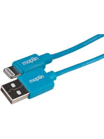 Maplin MAPCLT01-BU lightning cable 0.75 m Blue