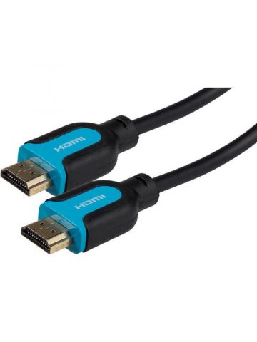 Maplin MAVHDA02-100 HDMI cable 10 m HDMI Type A (Standard) Black,Blue