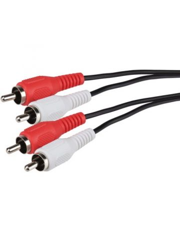 Maplin MAVRC001-015 audio cable 1.5 m 2 x RCA Black,Red,White