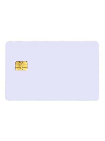 Salto Blank White MC0256B Contact Chip Cards - Pack of 100