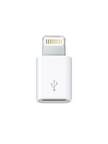 Apple MD820ZM/A cable interface/gender adapter Lightning Micro-USB White