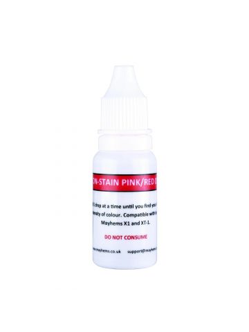 Mayhems Solutions Mayhems Non Stain Pink / Red Dye 15ml