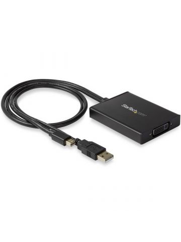 StarTech.com Mini DisplayPort to Dual-Link DVI Adapter - USB Powered - Black