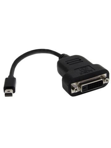 StarTech.com Mini DisplayPort to DVI Adapter - Active Mini DisplayPort to DVI-D Adapter Converter - 1080p Video - mDP or Thunderbolt 1/2 Mac/PC to DVI Monitor Dongle, mDP to DVI Single-Link