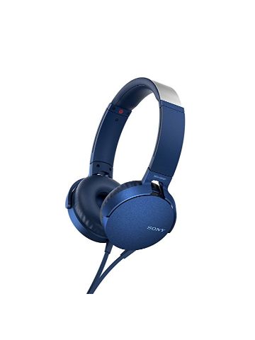 
Sony MDR-XB550AP Headset Head-band Blue