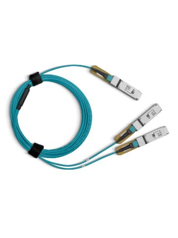 Mellanox Technologies MFA7A20-C010 fibre optic cable 10 m QSFP28 2x QSFP28 Blue