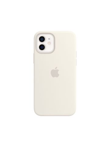 Apple iPhone 12 | 12 Pro Silicone Case with MagSafe - White