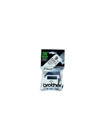 Brother MK-221BZ DirectLabel black on white 9mm x 8m for Brother P-Touch M 9-12mm