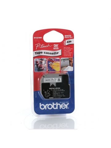 Brother MK-221SBZ DirectLabel black on white 9mm x 4m for Brother P-Touch M 9-12mm