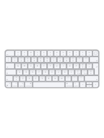 Apple Magic keyboard USB + Bluetooth Italian Aluminium, White