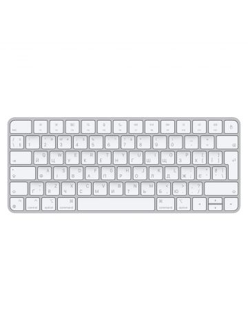 Apple Magic keyboard Universal USB + Bluetooth QWERTY Ukrainian Aluminium, White