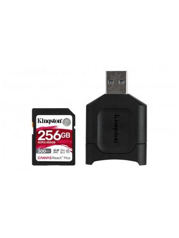 Kingston Technology Canvas React Plus memory card 256 GB SD Class 10 UHS-II