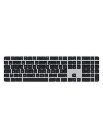 Apple Magic keyboard USB + Bluetooth QWERTY Spanish Black, Silver