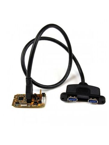 StarTech.com 2 Port SuperSpeed Mini PCI Express USB 3.0 Adapter Card w/ Bracket Kit and UASP Support