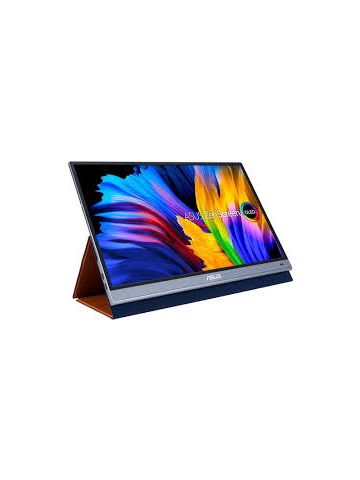 ASUS ZenScreen OLED MQ16AHE - OLED monitor - 15.6" - portable - 1920 x 1080 Full HD (1080p) @ 60 Hz - 400 cd/m? - 1000000:1 - HDR10 - Mini HDMI, 2xUSB-C