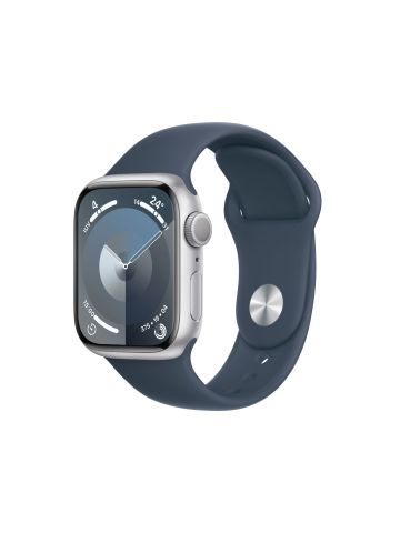 Apple Watch Series 9 41 mm Digital 352 x 430 pixels Touchscreen Silver Wi-Fi GPS (satellite)