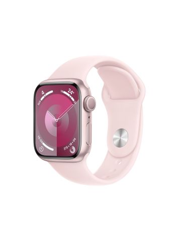 Apple Watch Series 9 41 mm Digital 352 x 430 pixels Touchscreen Pink Wi-Fi GPS (satellite)