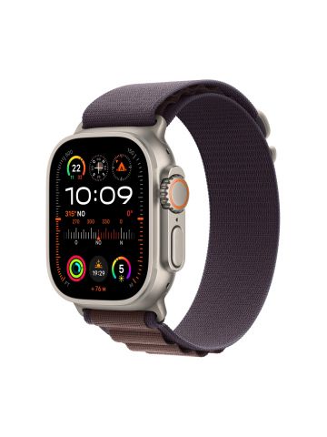 Apple Watch Ultra 2 OLED 49 mm Digital 410 x 502 pixels Touchscreen 4G Titanium GPS (satellite)