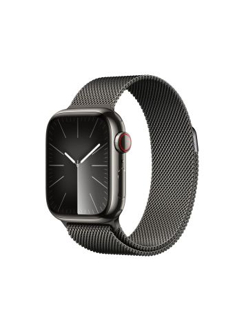 Apple Watch Series 9 41 mm Digital 352 x 430 pixels Touchscreen 4G Graphite Wi-Fi GPS (satellite)