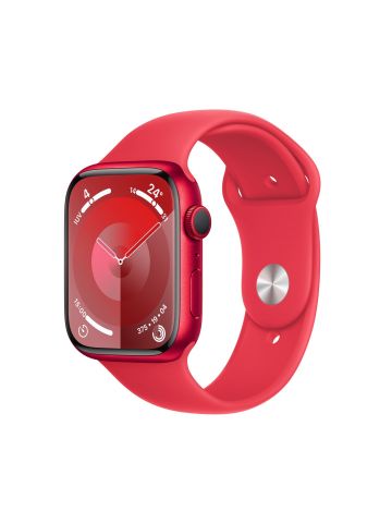 Apple Watch Series 9 45 mm Digital 396 x 484 pixels Touchscreen Red Wi-Fi GPS (satellite)