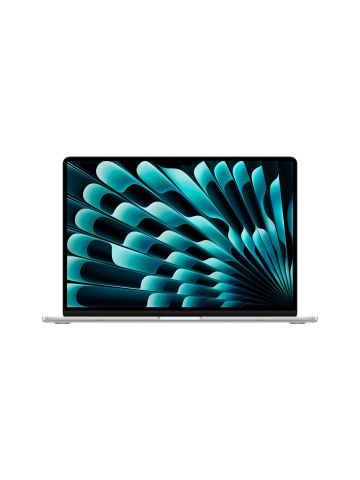 Apple MacBook Air Apple M M3 Laptop 38.9 cm (15.3") 8 GB 256 GB SSD Wi-Fi 6E (802.11ax) macOS Sonoma Silver