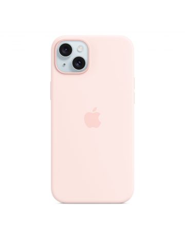 Apple iPhone 15 Plus Silicone Case with MagSafe - Pink