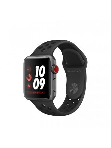 Apple?Watch Nike Series?3 GPS + Cellular, 38mm Space Grey Aluminium Case with Anthracite/Black Nike Sport Band