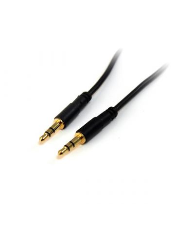 StarTech.com 10 ft Slim 3.5mm Stereo Audio Cable - M/M