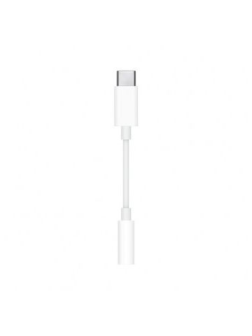 Apple MU7E2ZM/A cable interface/gender adapter 3.5mm USB-C White