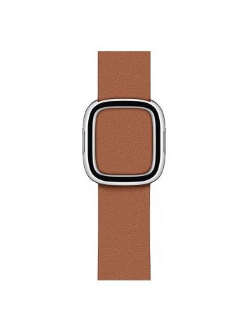 40mm Saddle Brown Modern Buckle - Medium