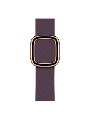 40mm Aubergine Modern Buckle - Large