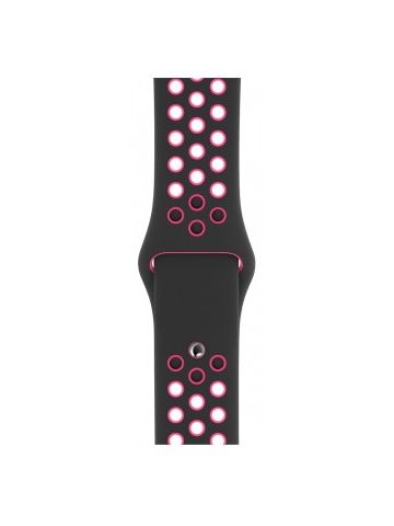 40mm Black/Pink Blast Nike Sport Band ? S/M & M/L