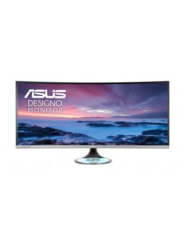 ASUS MX38VC 95.2 cm (37.5") 3840 x 1600 pixels Ultra-Wide Quad HD+ LED Silver