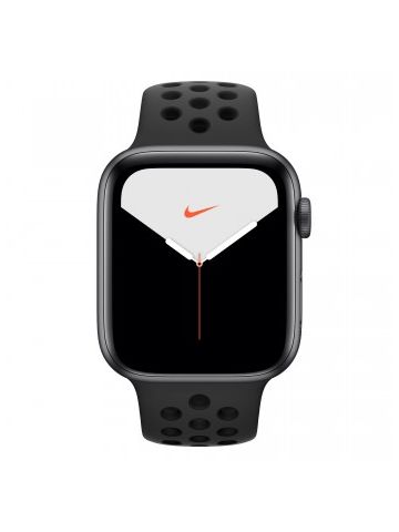 Apple Watch Nike Series 5 GPS + Cellular, 44mm Space Grey Aluminium Case with Anthracite/Black Nike Sport Band - S/M & M/L