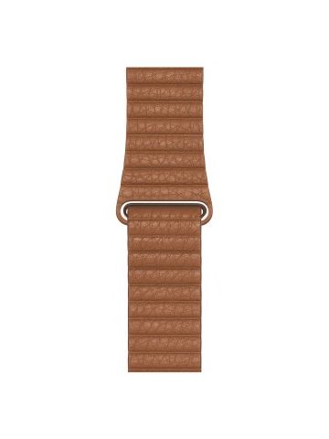 44mm Saddle Brown Leather Loop - Large