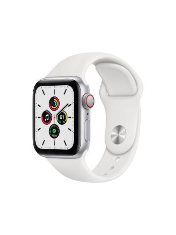 Apple Watch SE OLED 40 mm Silver 4G GPS (satellite)