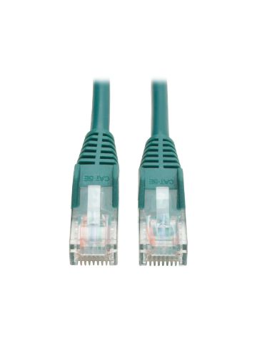 Tripp Lite Cat5e 350MHz Snagless Molded Patch Cable (RJ45 M/M) - Green, 5-ft.