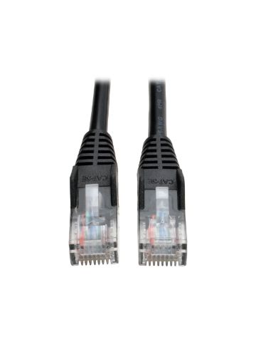 Tripp Lite Cat5e 350MHz Snagless Molded Patch Cable (RJ45 M/M) - Black, 6-ft.