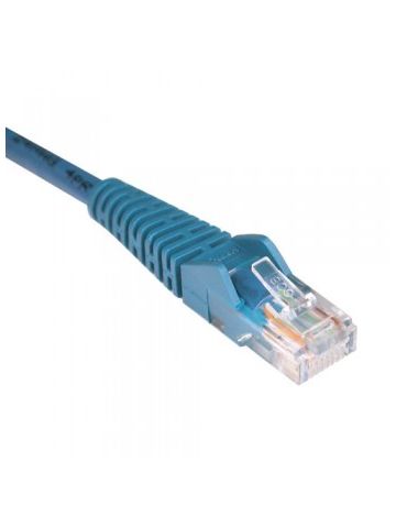 Tripp Lite Cat5e 350MHz Snagless Molded Patch Cable (RJ45 M/M) - Blue, 6-ft.