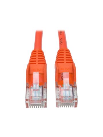 Tripp Lite Cat5e 350 MHz Snagless Molded UTP Patch Cable (RJ45 M/M), Orange, 1.83 m